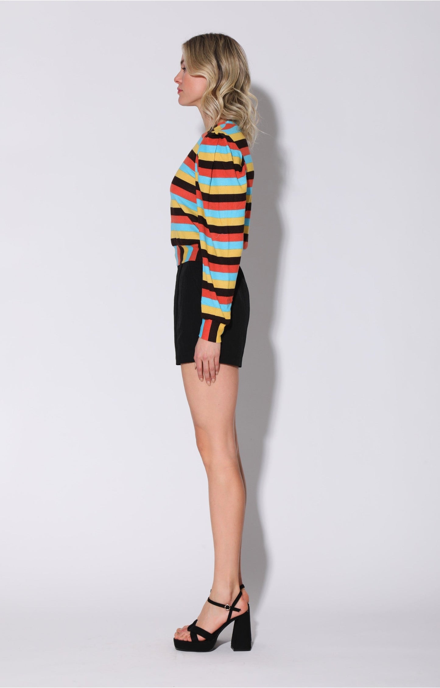 Alondra Top, Mod Stripe Knit by Walter Baker