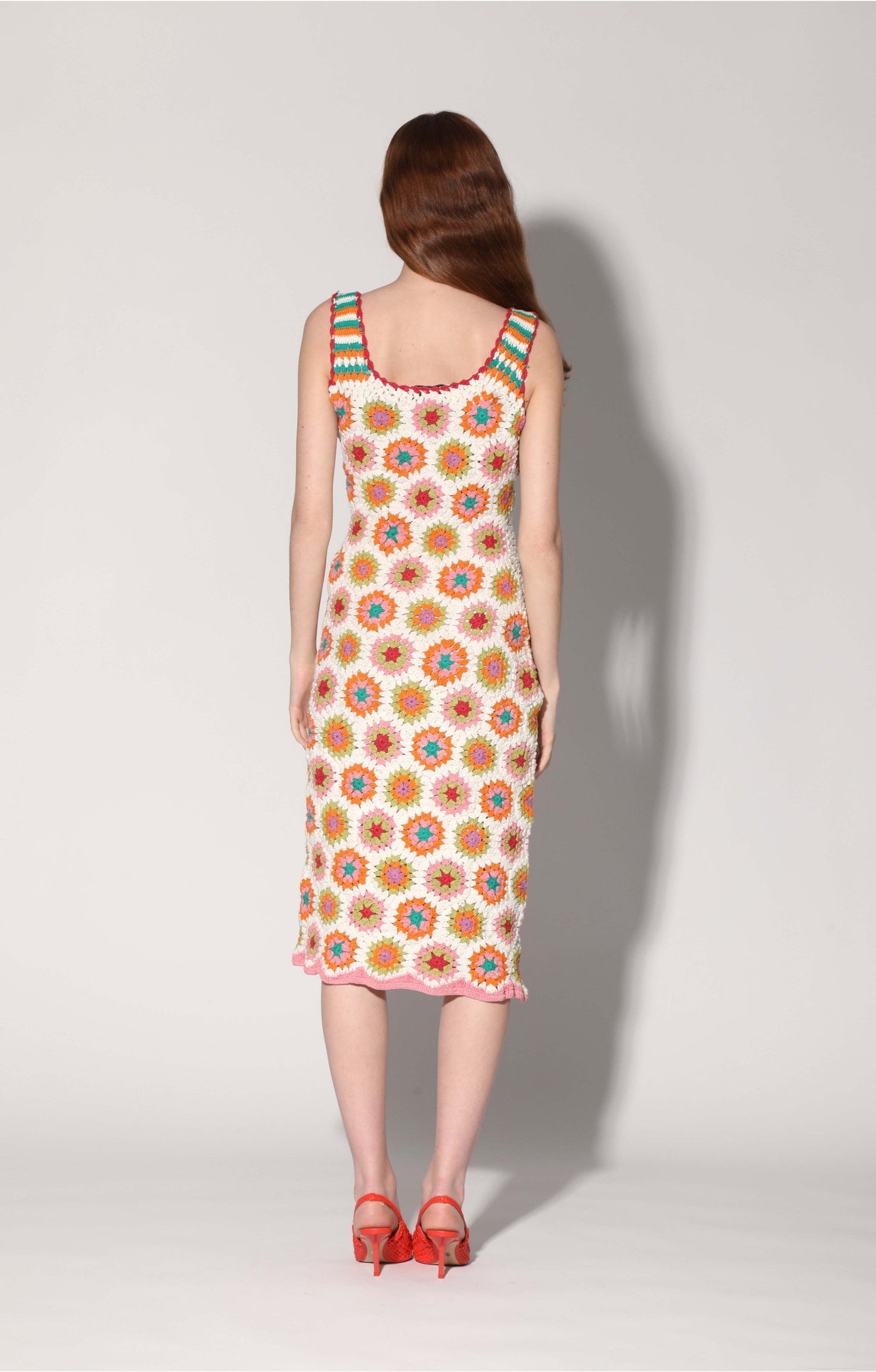 Bexanne Dress, Capri Crochet by Walter Baker