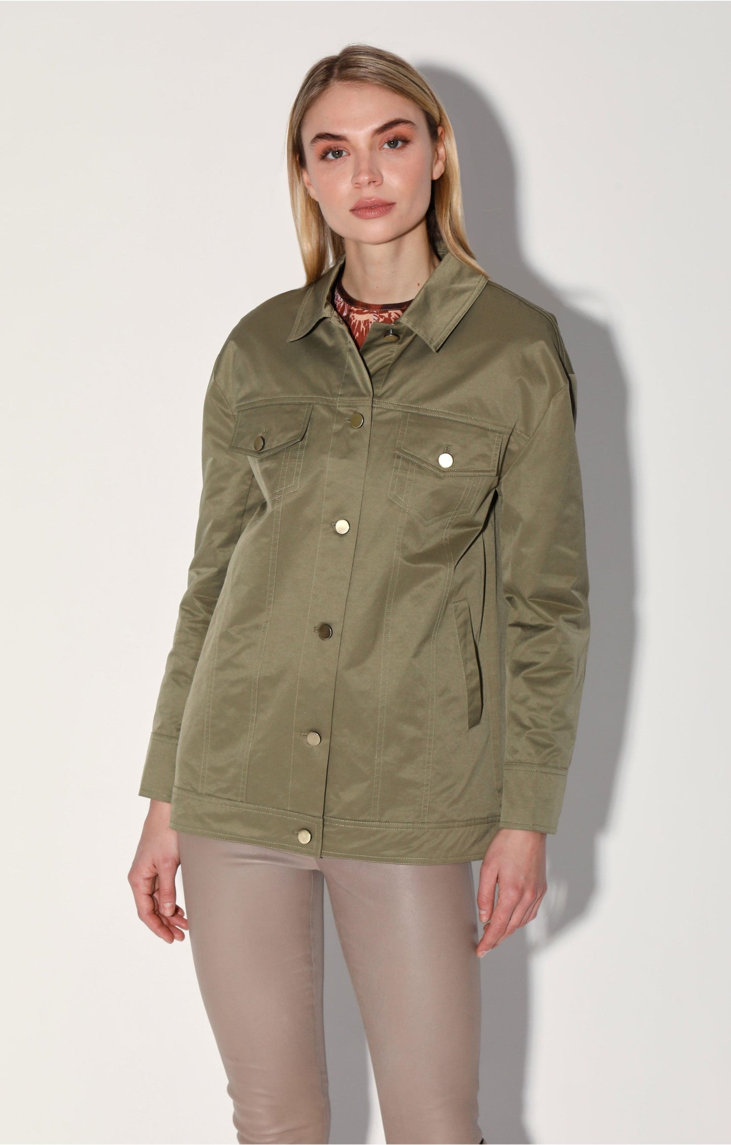 Sutton Jacket, Army by Walter Baker