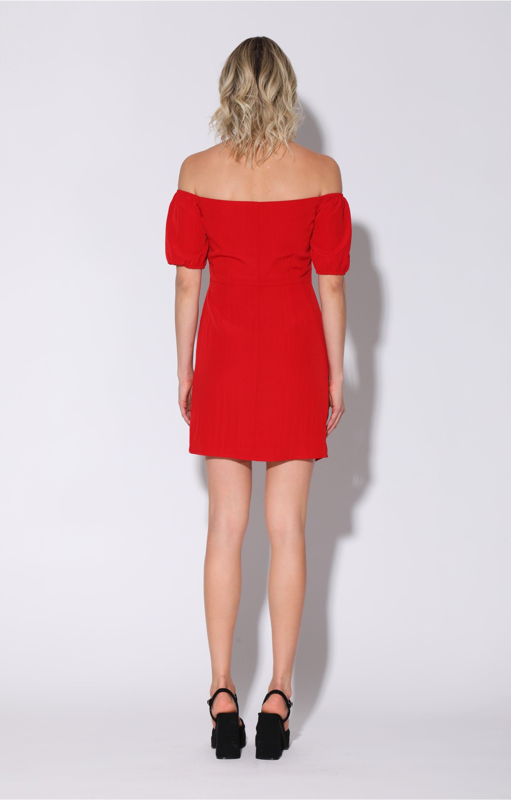 Odette Dress, Red by Walter Baker